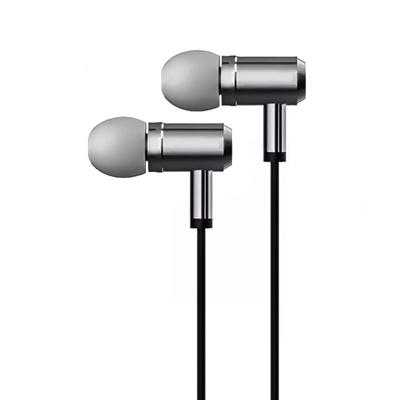 X One Ami1000s Auriculares In Ear Mic Metal Plata
